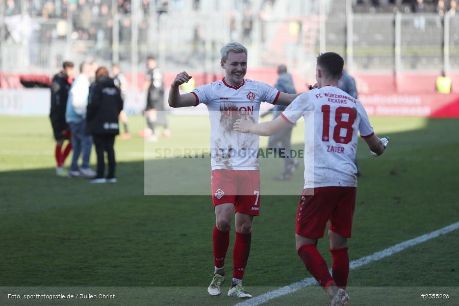 Thomas Haas, AKON Arena, Würzburg, 25.03.2023, sport, action, Fussball, BFV, 29. Spieltag, Derby, Regionalliga Bayern, FWK, FC05, 1. FC Schweinfurt, FC Würzburger Kickers - Bild-ID: 2355226