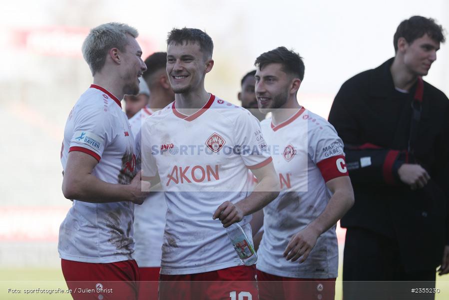 Thomas Haas, AKON Arena, Würzburg, 25.03.2023, sport, action, Fussball, BFV, 29. Spieltag, Derby, Regionalliga Bayern, FWK, FC05, 1. FC Schweinfurt, FC Würzburger Kickers - Bild-ID: 2355230