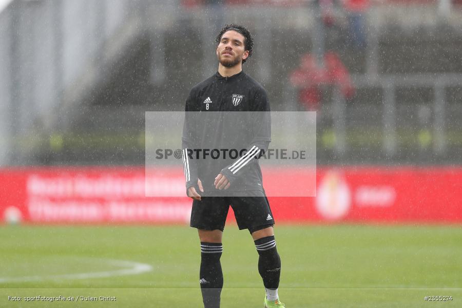 Malik Mc Lemore, AKON Arena, Würzburg, 25.03.2023, sport, action, Fussball, BFV, 29. Spieltag, Derby, Regionalliga Bayern, FWK, FC05, 1. FC Schweinfurt, FC Würzburger Kickers - Bild-ID: 2355274
