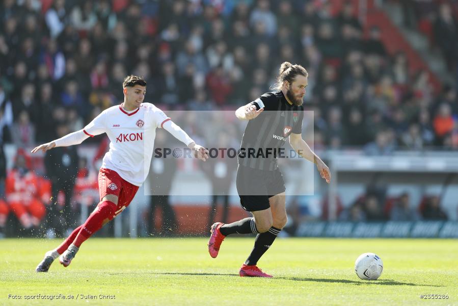 Kristian Böhnlein, AKON Arena, Würzburg, 25.03.2023, sport, action, Fussball, BFV, 29. Spieltag, Derby, Regionalliga Bayern, FWK, FC05, 1. FC Schweinfurt, FC Würzburger Kickers - Bild-ID: 2355286