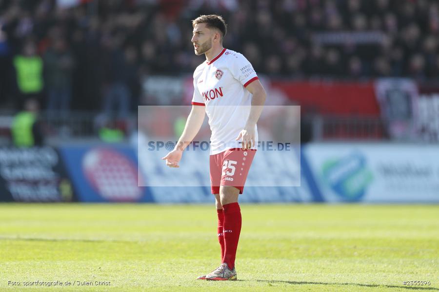Dominik Meisel, AKON Arena, Würzburg, 25.03.2023, sport, action, Fussball, BFV, 29. Spieltag, Derby, Regionalliga Bayern, FWK, FC05, 1. FC Schweinfurt, FC Würzburger Kickers - Bild-ID: 2355296