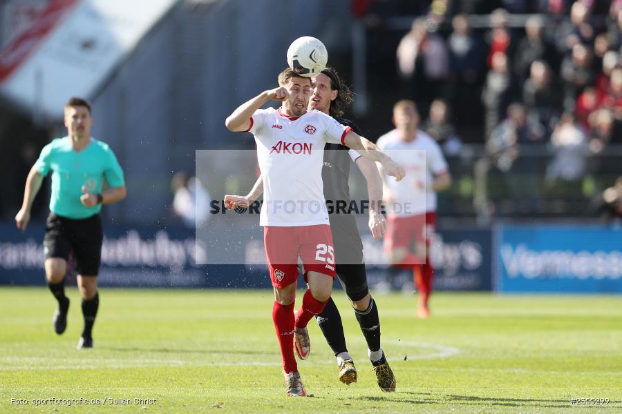 Dominik Meisel, AKON Arena, Würzburg, 25.03.2023, sport, action, Fussball, BFV, 29. Spieltag, Derby, Regionalliga Bayern, FWK, FC05, 1. FC Schweinfurt, FC Würzburger Kickers - Bild-ID: 2355299