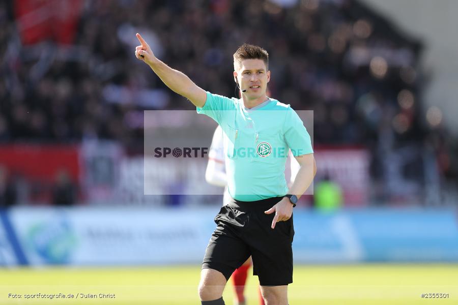 Patrick Hanslbauer, AKON Arena, Würzburg, 25.03.2023, sport, action, Fussball, BFV, 29. Spieltag, Derby, Regionalliga Bayern, FWK, FC05, 1. FC Schweinfurt, FC Würzburger Kickers - Bild-ID: 2355301