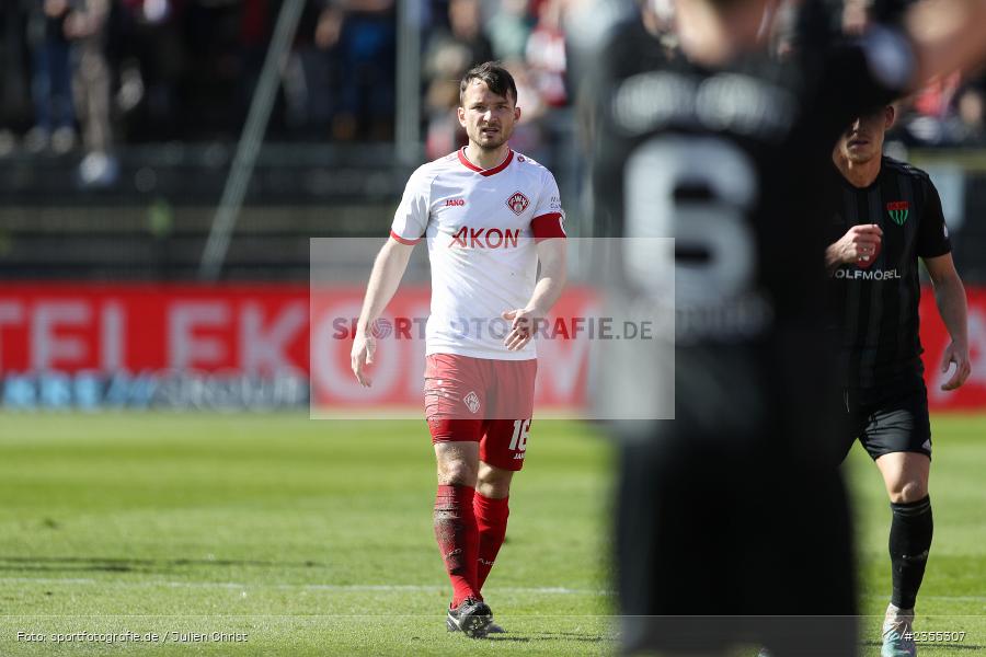 Peter Kurzweg, AKON Arena, Würzburg, 25.03.2023, sport, action, Fussball, BFV, 29. Spieltag, Derby, Regionalliga Bayern, FWK, FC05, 1. FC Schweinfurt, FC Würzburger Kickers - Bild-ID: 2355307