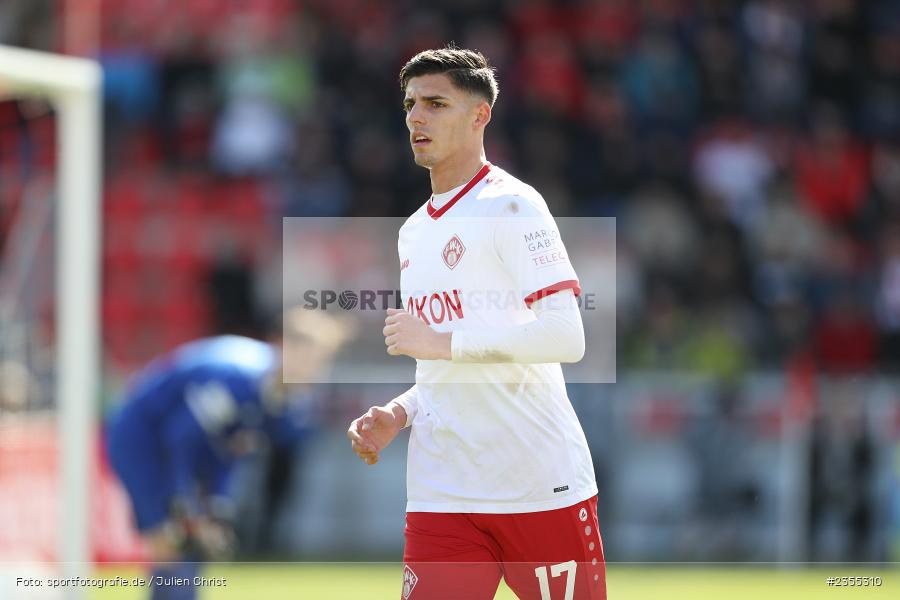 Ivan Franjic, AKON Arena, Würzburg, 25.03.2023, sport, action, Fussball, BFV, 29. Spieltag, Derby, Regionalliga Bayern, FWK, FC05, 1. FC Schweinfurt, FC Würzburger Kickers - Bild-ID: 2355310