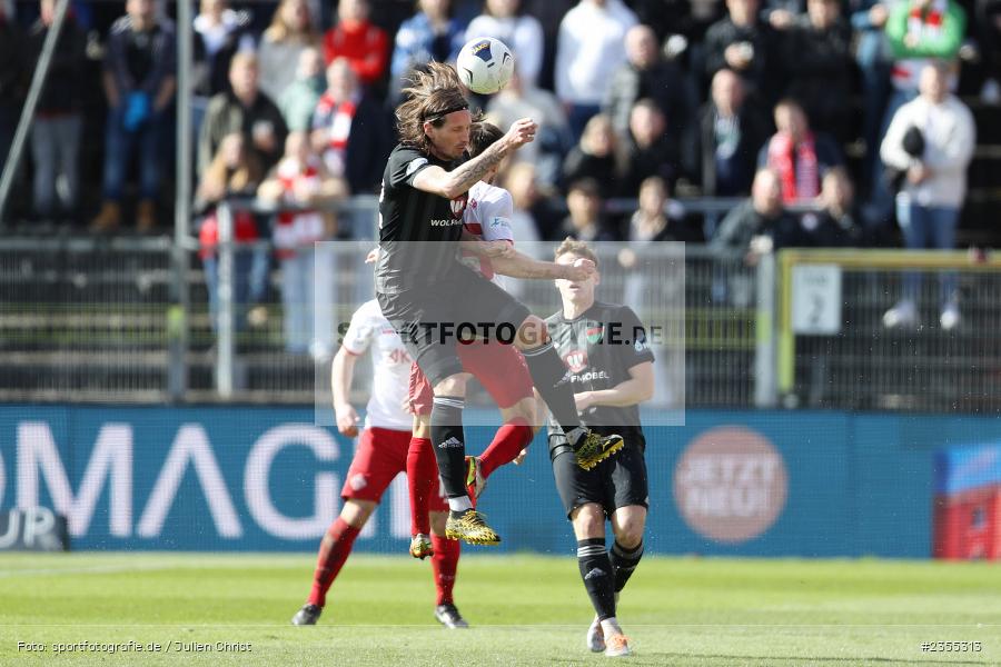 Lukas Billick, AKON Arena, Würzburg, 25.03.2023, sport, action, Fussball, BFV, 29. Spieltag, Derby, Regionalliga Bayern, FWK, FC05, 1. FC Schweinfurt, FC Würzburger Kickers - Bild-ID: 2355313