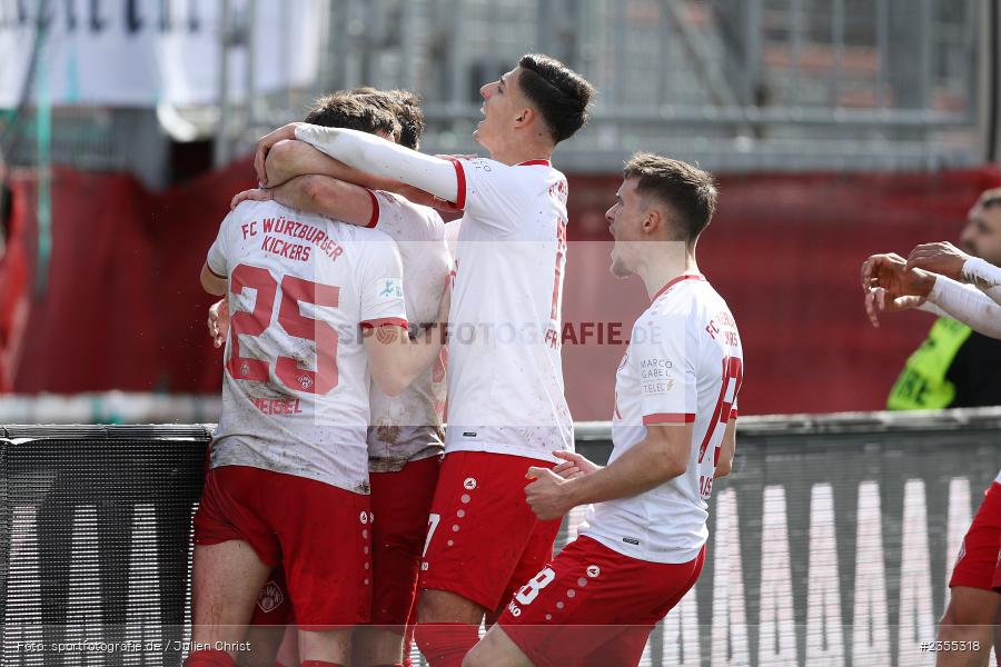 AKON Arena, Würzburg, 25.03.2023, sport, action, Fussball, BFV, 29. Spieltag, Derby, Regionalliga Bayern, FWK, FC05, 1. FC Schweinfurt, FC Würzburger Kickers - Bild-ID: 2355318