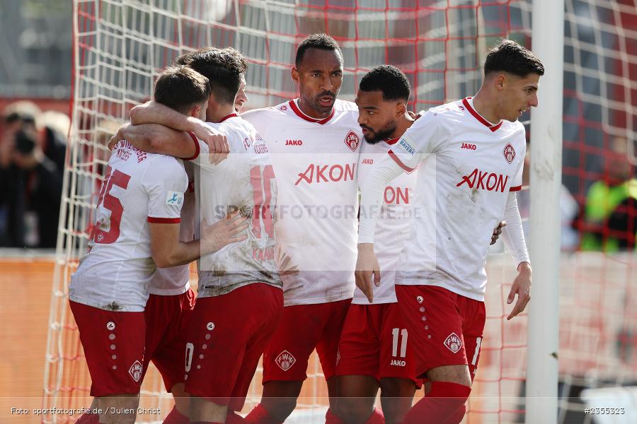 AKON Arena, Würzburg, 25.03.2023, sport, action, Fussball, BFV, 29. Spieltag, Derby, Regionalliga Bayern, FWK, FC05, 1. FC Schweinfurt, FC Würzburger Kickers - Bild-ID: 2355323