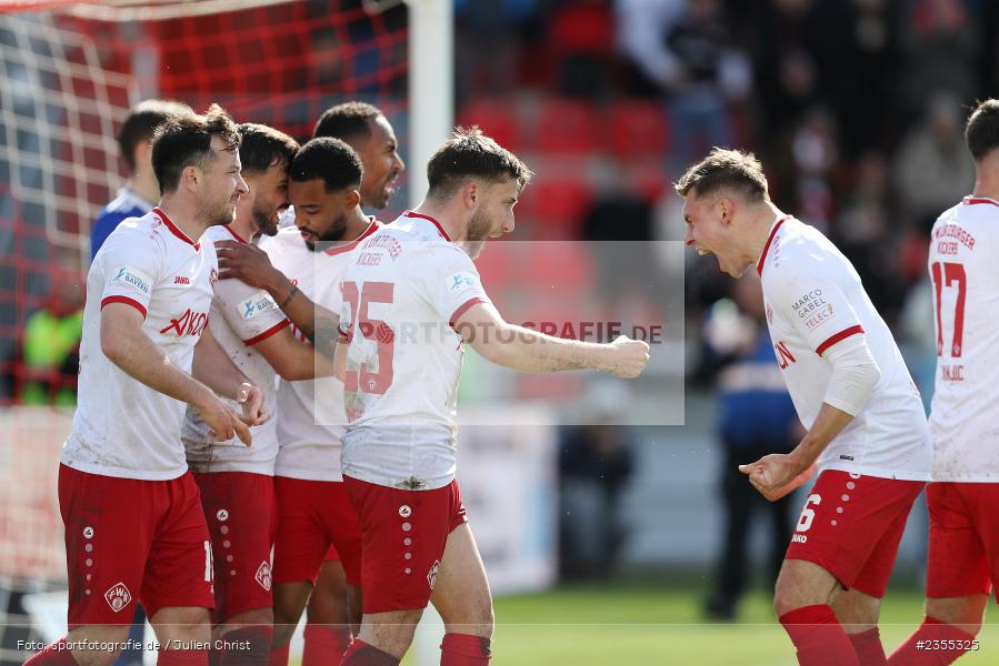 AKON Arena, Würzburg, 25.03.2023, sport, action, Fussball, BFV, 29. Spieltag, Derby, Regionalliga Bayern, FWK, FC05, 1. FC Schweinfurt, FC Würzburger Kickers - Bild-ID: 2355325