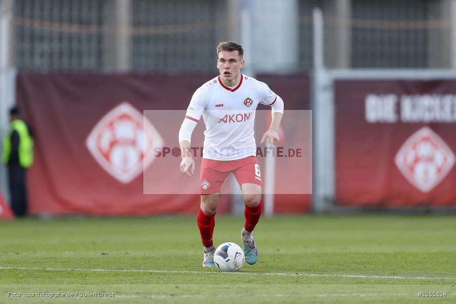 Marius Wegmann, AKON Arena, Würzburg, 25.03.2023, sport, action, Fussball, BFV, 29. Spieltag, Derby, Regionalliga Bayern, FWK, FC05, 1. FC Schweinfurt, FC Würzburger Kickers - Bild-ID: 2355334