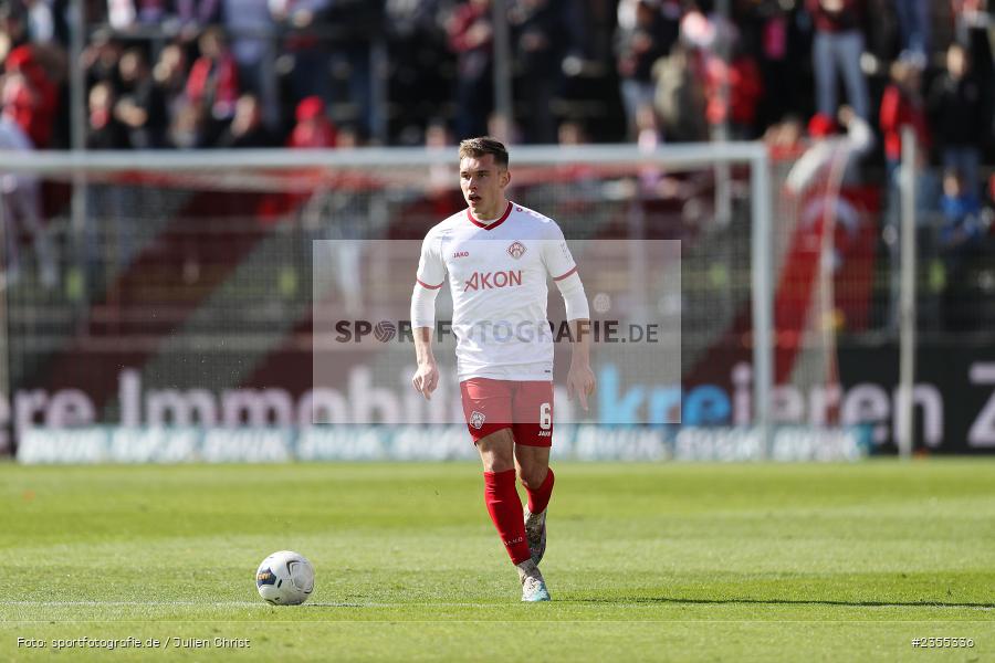 Marius Wegmann, AKON Arena, Würzburg, 25.03.2023, sport, action, Fussball, BFV, 29. Spieltag, Derby, Regionalliga Bayern, FWK, FC05, 1. FC Schweinfurt, FC Würzburger Kickers - Bild-ID: 2355336