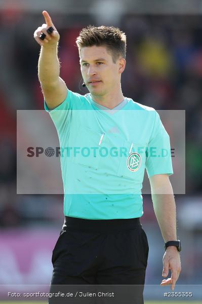 Patrick Hanslbauer, AKON Arena, Würzburg, 25.03.2023, sport, action, Fussball, BFV, 29. Spieltag, Derby, Regionalliga Bayern, FWK, FC05, 1. FC Schweinfurt, FC Würzburger Kickers - Bild-ID: 2355355