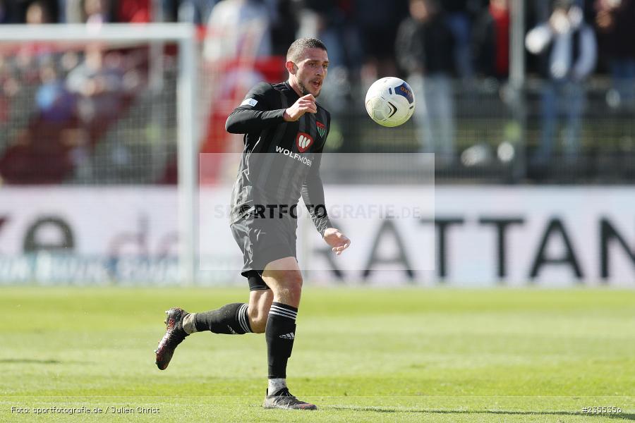 Dominic Noa Schmidt, AKON Arena, Würzburg, 25.03.2023, sport, action, Fussball, BFV, 29. Spieltag, Derby, Regionalliga Bayern, FWK, FC05, 1. FC Schweinfurt, FC Würzburger Kickers - Bild-ID: 2355356