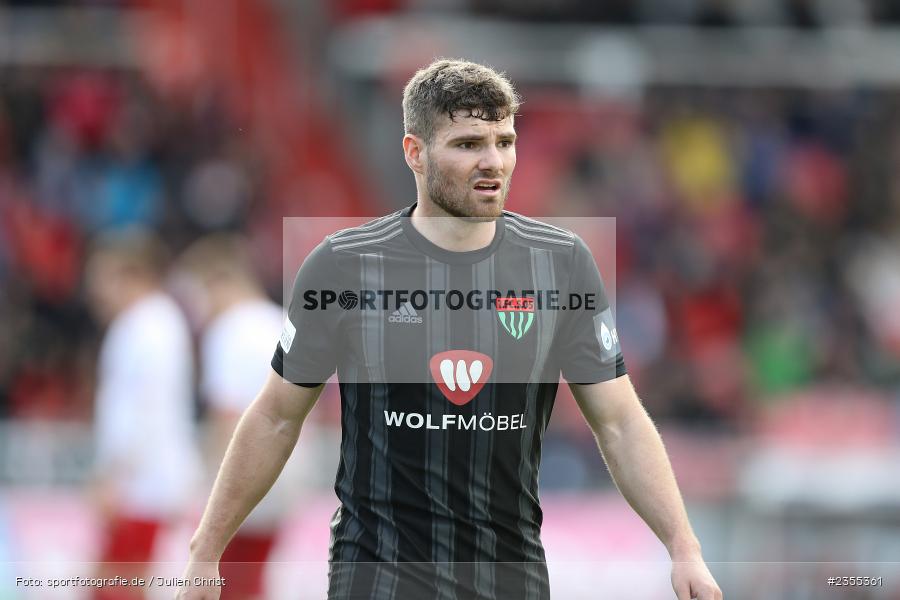 Jacob Engel, AKON Arena, Würzburg, 25.03.2023, sport, action, Fussball, BFV, 29. Spieltag, Derby, Regionalliga Bayern, FWK, FC05, 1. FC Schweinfurt, FC Würzburger Kickers - Bild-ID: 2355361