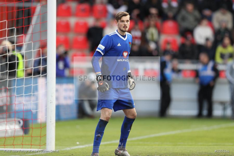 Bennet Schmidt, AKON Arena, Würzburg, 25.03.2023, sport, action, Fussball, BFV, 29. Spieltag, Derby, Regionalliga Bayern, FWK, FC05, 1. FC Schweinfurt, FC Würzburger Kickers - Bild-ID: 2355362