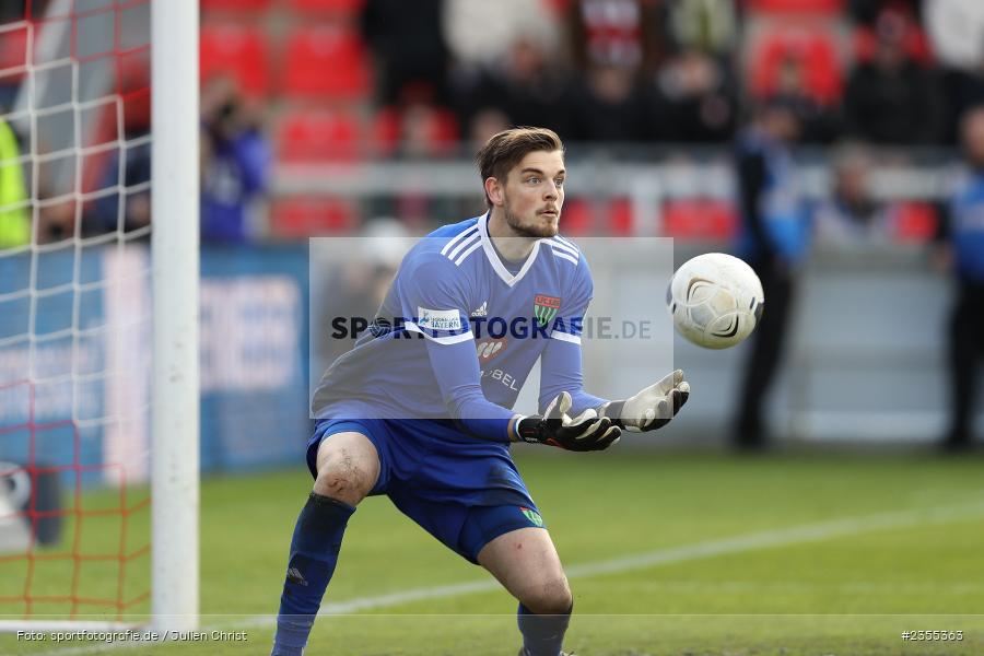 Bennet Schmidt, AKON Arena, Würzburg, 25.03.2023, sport, action, Fussball, BFV, 29. Spieltag, Derby, Regionalliga Bayern, FWK, FC05, 1. FC Schweinfurt, FC Würzburger Kickers - Bild-ID: 2355363