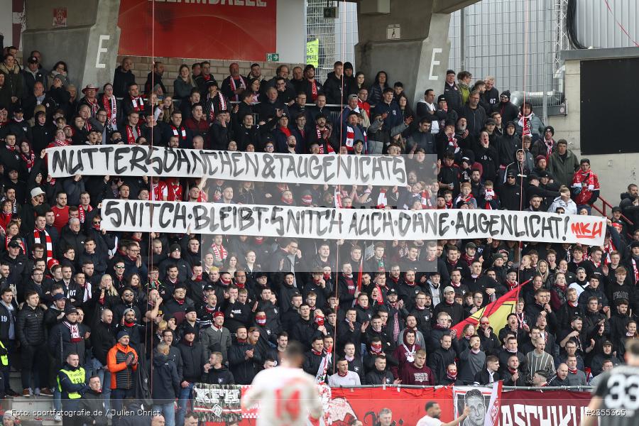 AKON Arena, Würzburg, 25.03.2023, sport, action, Fussball, BFV, 29. Spieltag, Derby, Regionalliga Bayern, FWK, FC05, 1. FC Schweinfurt, FC Würzburger Kickers - Bild-ID: 2355365