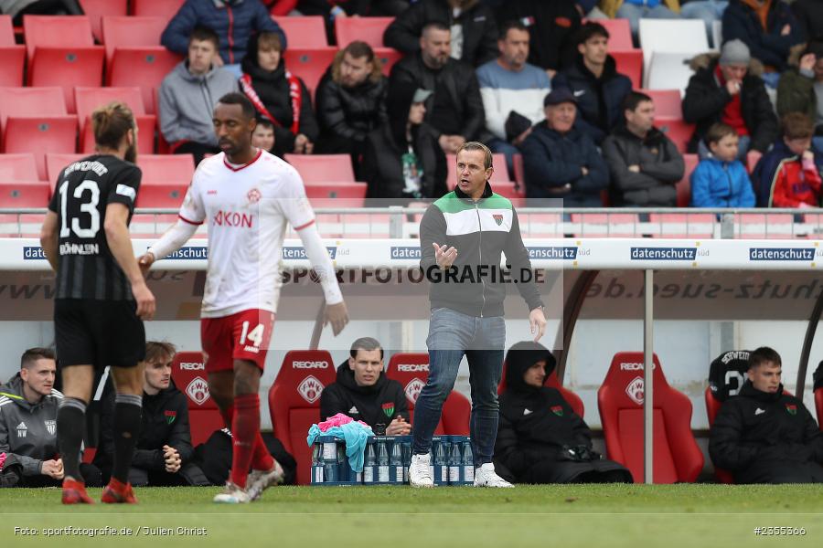 Marc Reitmaier, AKON Arena, Würzburg, 25.03.2023, sport, action, Fussball, BFV, 29. Spieltag, Derby, Regionalliga Bayern, FWK, FC05, 1. FC Schweinfurt, FC Würzburger Kickers - Bild-ID: 2355366
