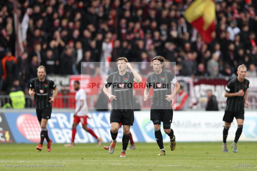 Lukas Aigner, AKON Arena, Würzburg, 25.03.2023, sport, action, Fussball, BFV, 29. Spieltag, Derby, Regionalliga Bayern, FWK, FC05, 1. FC Schweinfurt, FC Würzburger Kickers - Bild-ID: 2355374