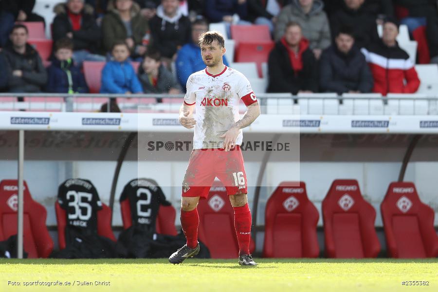 Peter Kurzweg, AKON Arena, Würzburg, 25.03.2023, sport, action, Fussball, BFV, 29. Spieltag, Derby, Regionalliga Bayern, FWK, FC05, 1. FC Schweinfurt, FC Würzburger Kickers - Bild-ID: 2355382