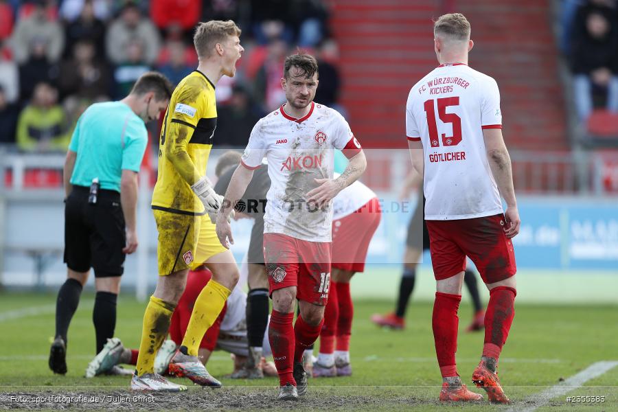Peter Kurzweg, AKON Arena, Würzburg, 25.03.2023, sport, action, Fussball, BFV, 29. Spieltag, Derby, Regionalliga Bayern, FWK, FC05, 1. FC Schweinfurt, FC Würzburger Kickers - Bild-ID: 2355383