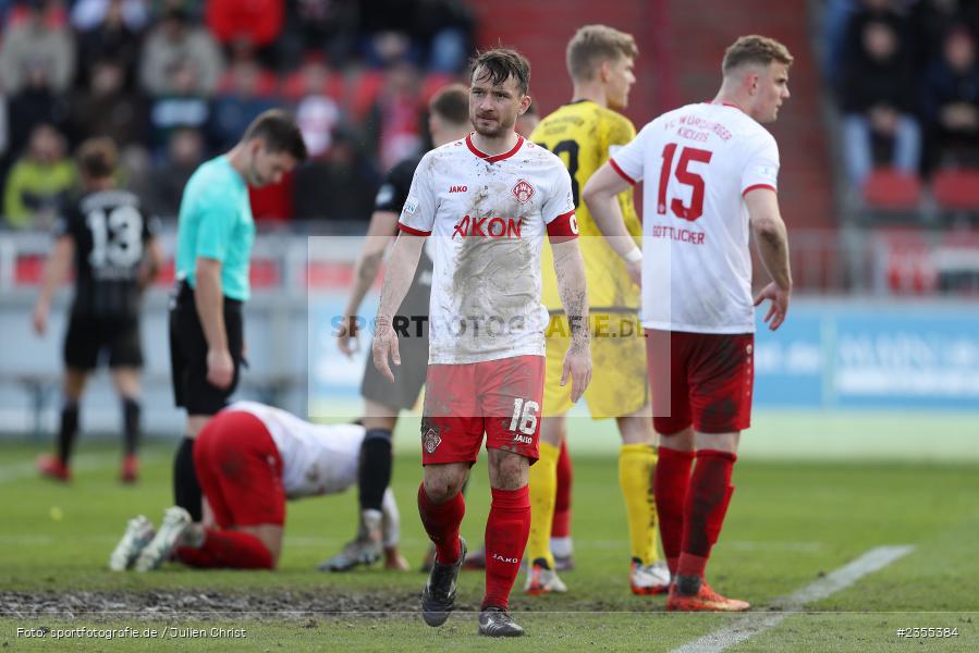 Peter Kurzweg, AKON Arena, Würzburg, 25.03.2023, sport, action, Fussball, BFV, 29. Spieltag, Derby, Regionalliga Bayern, FWK, FC05, 1. FC Schweinfurt, FC Würzburger Kickers - Bild-ID: 2355384