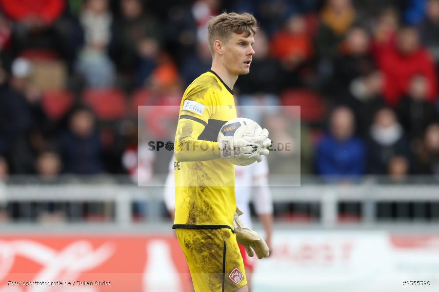 Eric Verstappen, AKON Arena, Würzburg, 25.03.2023, sport, action, Fussball, BFV, 29. Spieltag, Derby, Regionalliga Bayern, FWK, FC05, 1. FC Schweinfurt, FC Würzburger Kickers - Bild-ID: 2355390