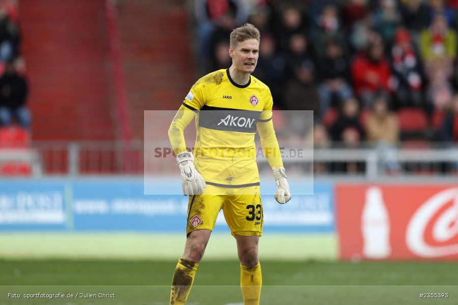 Eric Verstappen, AKON Arena, Würzburg, 25.03.2023, sport, action, Fussball, BFV, 29. Spieltag, Derby, Regionalliga Bayern, FWK, FC05, 1. FC Schweinfurt, FC Würzburger Kickers - Bild-ID: 2355393