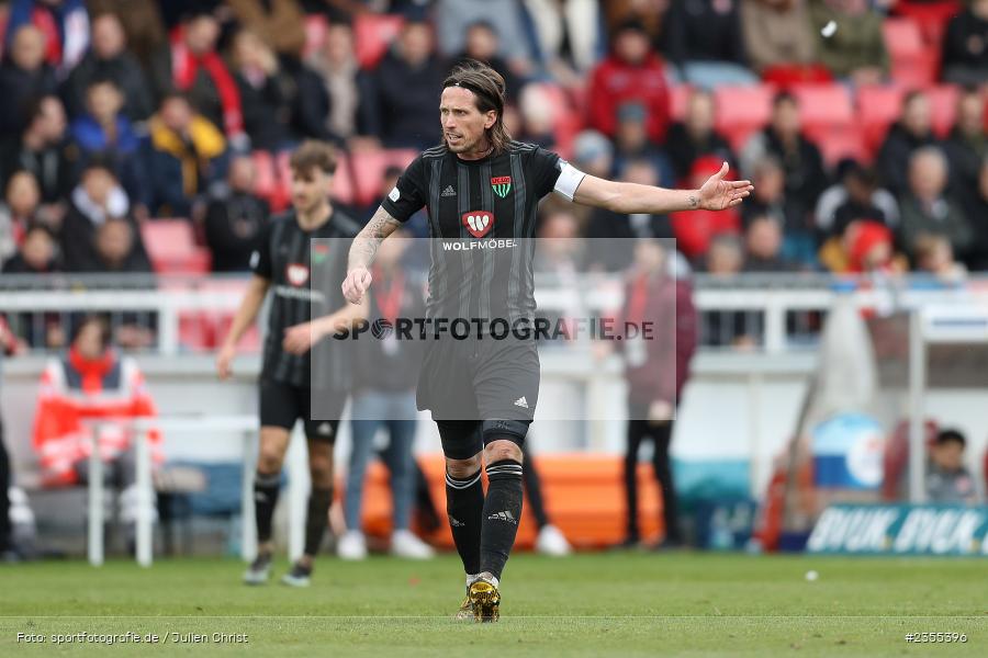 Lukas Billick, AKON Arena, Würzburg, 25.03.2023, sport, action, Fussball, BFV, 29. Spieltag, Derby, Regionalliga Bayern, FWK, FC05, 1. FC Schweinfurt, FC Würzburger Kickers - Bild-ID: 2355396