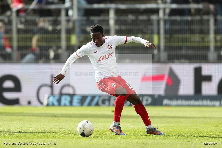 Benjika Caciel, AKON Arena, Würzburg, 25.03.2023, sport, action, Fussball, BFV, 29. Spieltag, Derby, Regionalliga Bayern, FWK, FC05, 1. FC Schweinfurt, FC Würzburger Kickers - Bild-ID: 2355404