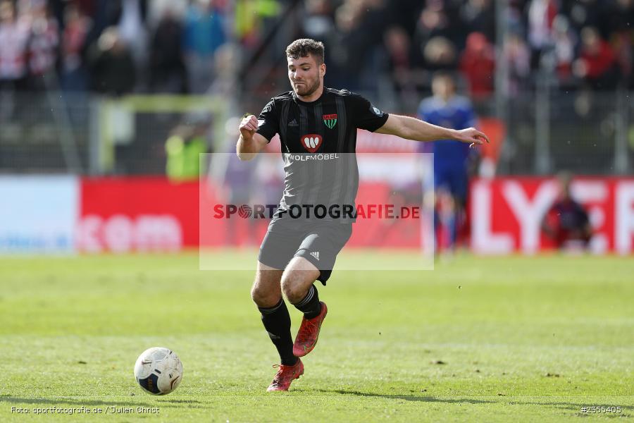 Jacob Engel, AKON Arena, Würzburg, 25.03.2023, sport, action, Fussball, BFV, 29. Spieltag, Derby, Regionalliga Bayern, FWK, FC05, 1. FC Schweinfurt, FC Würzburger Kickers - Bild-ID: 2355405
