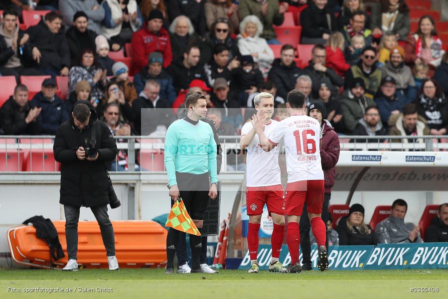 Thomas Haas, AKON Arena, Würzburg, 25.03.2023, sport, action, Fussball, BFV, 29. Spieltag, Derby, Regionalliga Bayern, FWK, FC05, 1. FC Schweinfurt, FC Würzburger Kickers - Bild-ID: 2355408