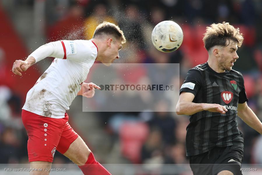 Marius Wegmann, AKON Arena, Würzburg, 25.03.2023, sport, action, Fussball, BFV, 29. Spieltag, Derby, Regionalliga Bayern, FWK, FC05, 1. FC Schweinfurt, FC Würzburger Kickers - Bild-ID: 2355409