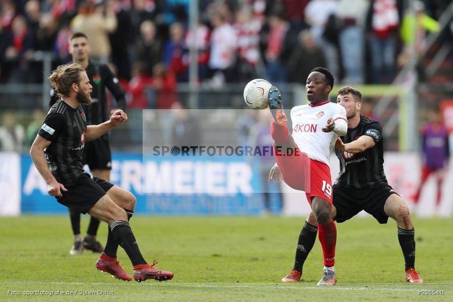 Benjika Caciel, AKON Arena, Würzburg, 25.03.2023, sport, action, Fussball, BFV, 29. Spieltag, Derby, Regionalliga Bayern, FWK, FC05, 1. FC Schweinfurt, FC Würzburger Kickers - Bild-ID: 2355411