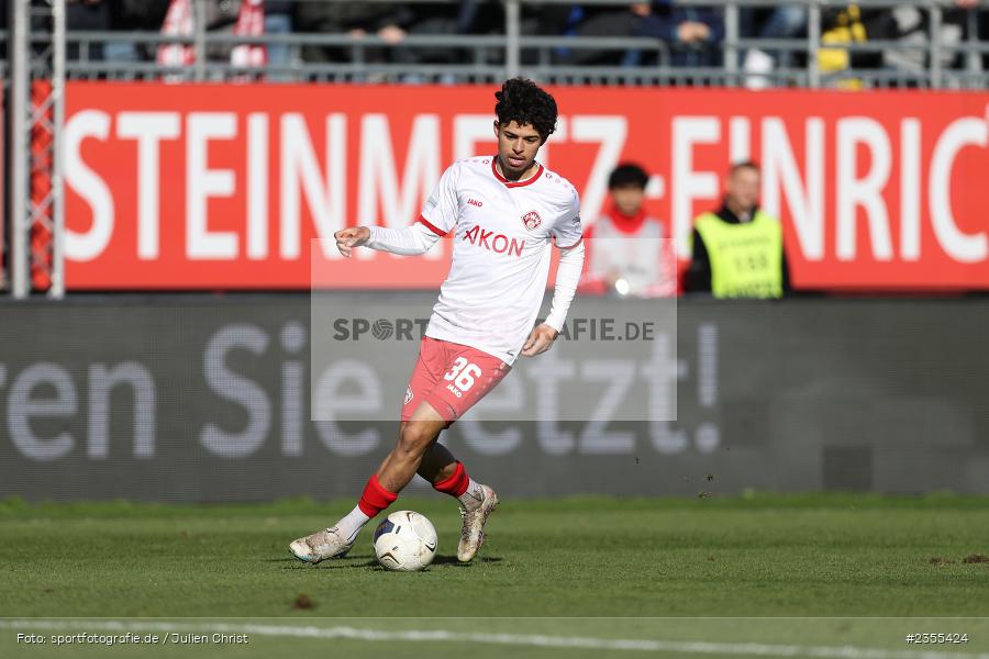 Andre Leipold, AKON Arena, Würzburg, 25.03.2023, sport, action, Fussball, BFV, 29. Spieltag, Derby, Regionalliga Bayern, FWK, FC05, 1. FC Schweinfurt, FC Würzburger Kickers - Bild-ID: 2355424