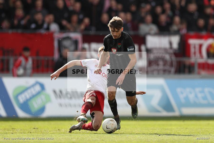 AKON Arena, Würzburg, 25.03.2023, sport, action, Fussball, BFV, 29. Spieltag, Derby, Regionalliga Bayern, FWK, FC05, 1. FC Schweinfurt, FC Würzburger Kickers - Bild-ID: 2355437