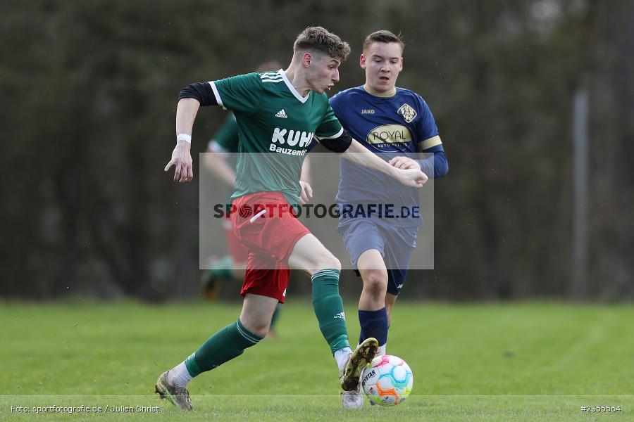 Felix Aschauer, Sportgelände, Homburg, 26.03.2023, sport, action, Fussball, BFV, Kreisliga Würzburg, 21. Spieltag, FVK, TSV, FV Karlstadt, TSV Homburg - Bild-ID: 2355564