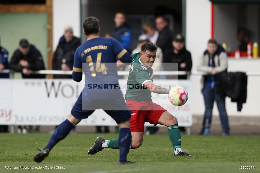 Sasha Scheurich, Sportgelände, Homburg, 26.03.2023, sport, action, Fussball, BFV, Kreisliga Würzburg, 21. Spieltag, FVK, TSV, FV Karlstadt, TSV Homburg - Bild-ID: 2355599 Sasha Scheurich, Sportgelände, Homburg, 26.03.2023, sport, action, Fussball, BFV, Kreisliga Würzburg, 21. Spieltag, FVK, TSV, FV Karlstadt, TSV Homburg - Bild-ID: 2355599