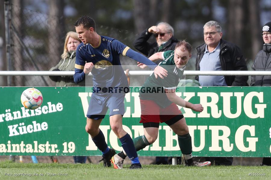 Luca Röder, Sportgelände, Homburg, 26.03.2023, sport, action, Fussball, BFV, Kreisliga Würzburg, 21. Spieltag, FVK, TSV, FV Karlstadt, TSV Homburg - Bild-ID: 2355603 Luca Röder, Sportgelände, Homburg, 26.03.2023, sport, action, Fussball, BFV, Kreisliga Würzburg, 21. Spieltag, FVK, TSV, FV Karlstadt, TSV Homburg - Bild-ID: 2355603