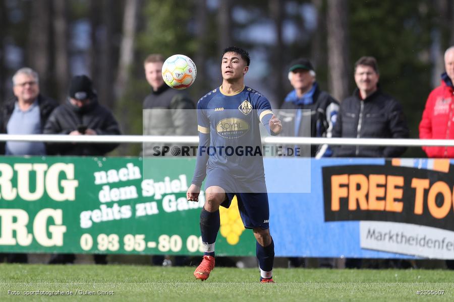 Jan-Mauries Caballero, Sportgelände, Homburg, 26.03.2023, sport, action, Fussball, BFV, Kreisliga Würzburg, 21. Spieltag, FVK, TSV, FV Karlstadt, TSV Homburg - Bild-ID: 2355607