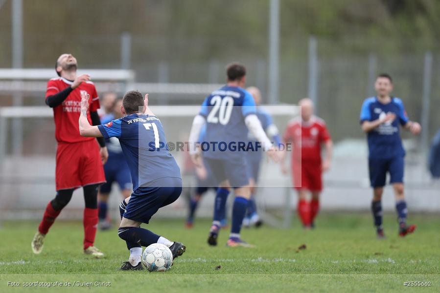 Kevin Niedens, Sportgelände FC Wertheim-Eichel, Wertheim, 26.03.2023, sport, action, Fussball, bfv, Kreisklasse B TBB, 21. Spieltag, SVW, FCW, SV Viktoria Wertheim, FC Wertheim-Eichel 2 - Bild-ID: 2355662