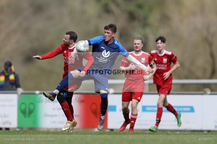 Florian Feix, Sportgelände FC Wertheim-Eichel, Wertheim, 26.03.2023, sport, action, Fussball, bfv, Kreisklasse B TBB, 21. Spieltag, SVW, FCW, SV Viktoria Wertheim, FC Wertheim-Eichel 2 - Bild-ID: 2355735 Florian Feix, Sportgelände FC Wertheim-Eichel, Wertheim, 26.03.2023, sport, action, Fussball, bfv, Kreisklasse B TBB, 21. Spieltag, SVW, FCW, SV Viktoria Wertheim, FC Wertheim-Eichel 2 - Bild-ID: 2355735