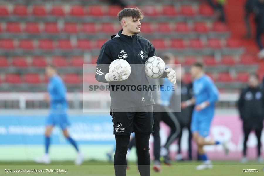 Malwin Zok, AKON Arena, Würzburg, 28.03.2023, sport, action, Fussball, BFV, BFV-Verbandspokal Halbfinale, FVI, FWK, FV Illertissen, FC Würzburger Kickers - Bild-ID: 2355776