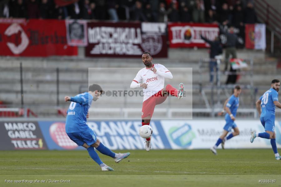 Saliou Sané, AKON Arena, Würzburg, 28.03.2023, sport, action, Fussball, BFV, BFV-Verbandspokal Halbfinale, FVI, FWK, FV Illertissen, FC Würzburger Kickers - Bild-ID: 2355787