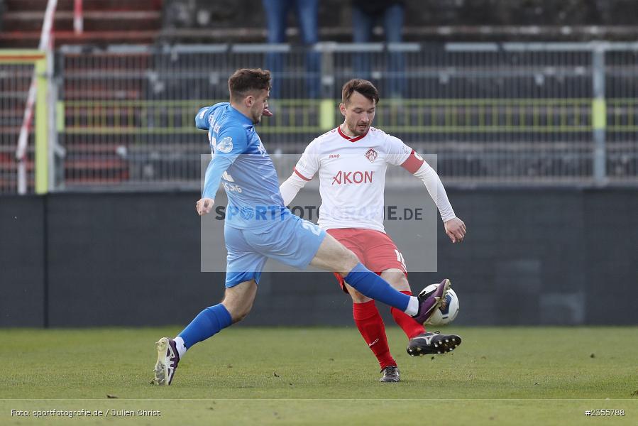 Peter Kurzweg, AKON Arena, Würzburg, 28.03.2023, sport, action, Fussball, BFV, BFV-Verbandspokal Halbfinale, FVI, FWK, FV Illertissen, FC Würzburger Kickers - Bild-ID: 2355788