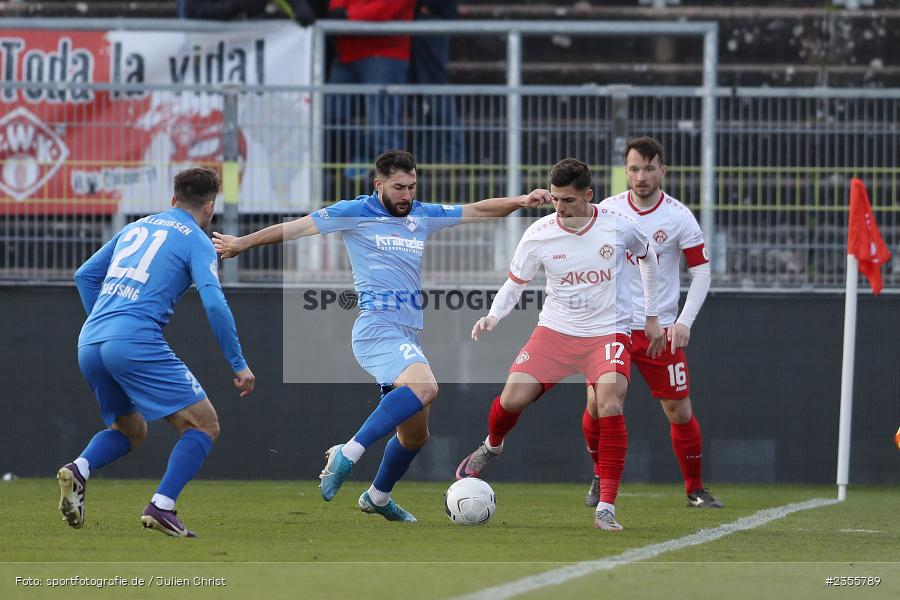 Ivan Franjic, AKON Arena, Würzburg, 28.03.2023, sport, action, Fussball, BFV, BFV-Verbandspokal Halbfinale, FVI, FWK, FV Illertissen, FC Würzburger Kickers - Bild-ID: 2355789