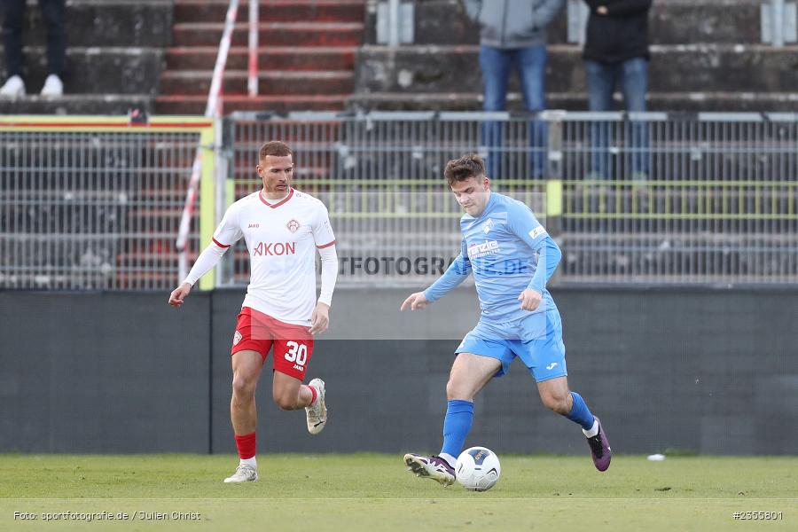 Yannick Glessing, AKON Arena, Würzburg, 28.03.2023, sport, action, Fussball, BFV, BFV-Verbandspokal Halbfinale, FVI, FWK, FV Illertissen, FC Würzburger Kickers - Bild-ID: 2355801