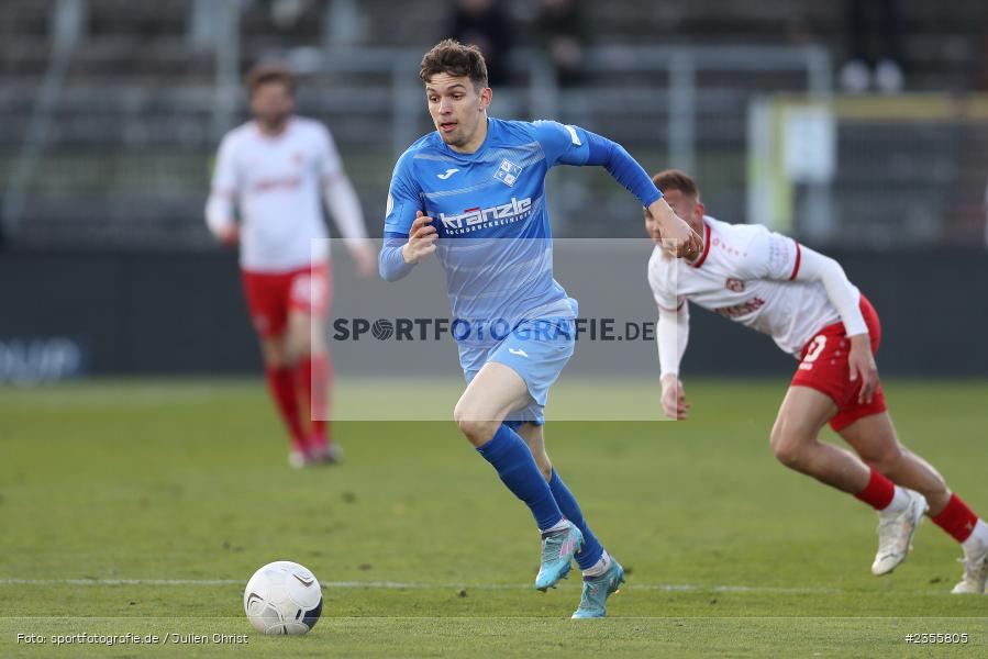 Marco Gölz, AKON Arena, Würzburg, 28.03.2023, sport, action, Fussball, BFV, BFV-Verbandspokal Halbfinale, FVI, FWK, FV Illertissen, FC Würzburger Kickers - Bild-ID: 2355805