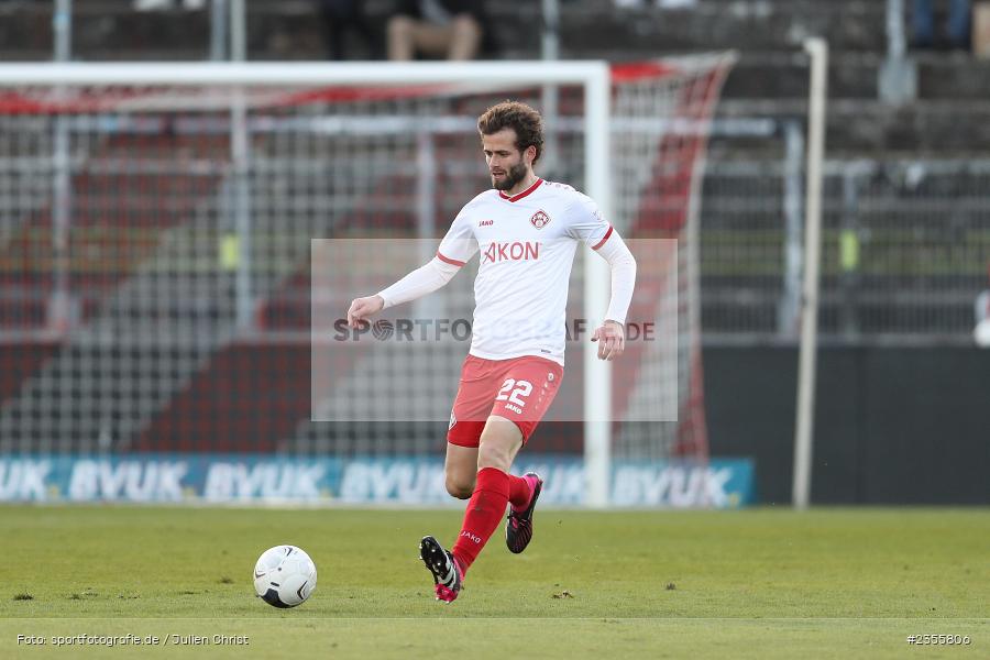 Daniel Hägele, AKON Arena, Würzburg, 28.03.2023, sport, action, Fussball, BFV, BFV-Verbandspokal Halbfinale, FVI, FWK, FV Illertissen, FC Würzburger Kickers - Bild-ID: 2355806