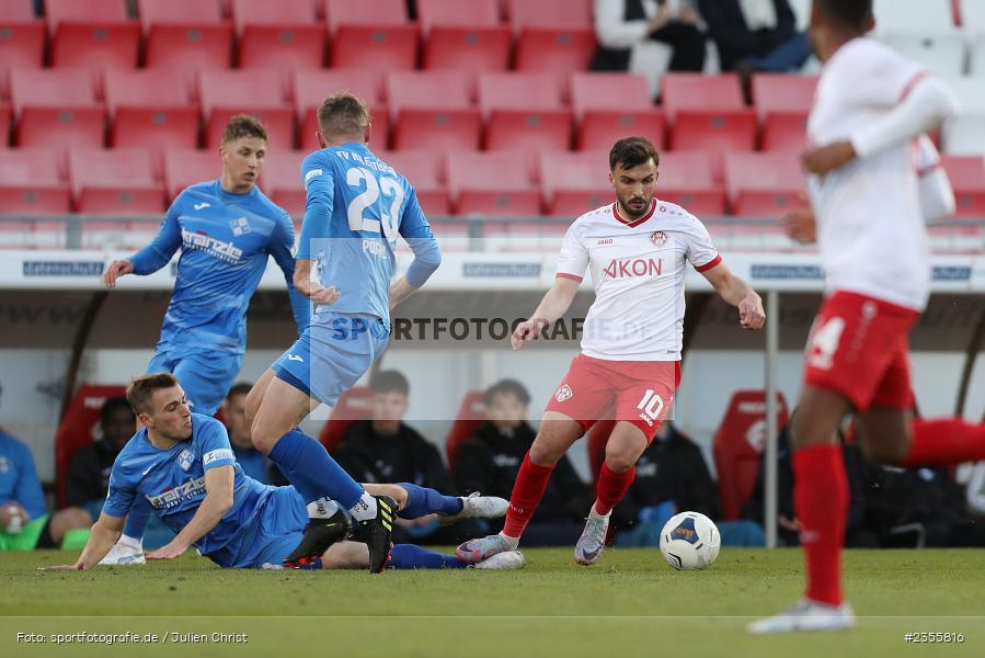 Dardan Karimani, AKON Arena, Würzburg, 28.03.2023, sport, action, Fussball, BFV, BFV-Verbandspokal Halbfinale, FVI, FWK, FV Illertissen, FC Würzburger Kickers - Bild-ID: 2355816
